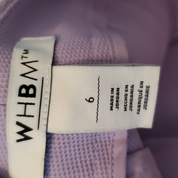 WHBM SZ 6 lavender ankle pants - Picture 5 of 8